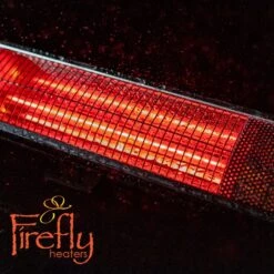 3kW IP44 Wall Mounted Electric Patio Heater Remote Control In Silver By Heatlab® -Primrose Awnings pr0000007754 card3 lg