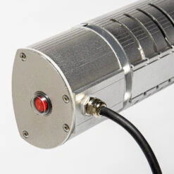 3kW IP44 Wall Mounted Electric Patio Heater Remote Control In Silver By Heatlab® -Primrose Awnings pr0000007754 card4 lg