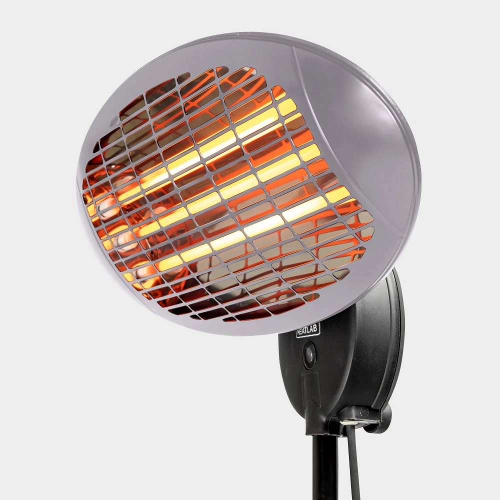 Freestanding Electric Quartz Bulb Patio Heater W/ Remote | Heatlab® 7 Freestanding Electric Quartz Bulb Patio Heater W/ Remote | Heatlab® - Image 7
