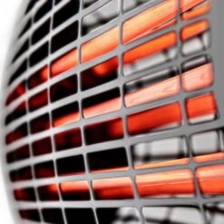 Freestanding Electric Quartz Bulb Patio Heater W/ Remote | Heatlab® 24 Freestanding Electric Quartz Bulb Patio Heater W/ Remote | Heatlab® -Primrose Awnings pr0000007893 card6 lg