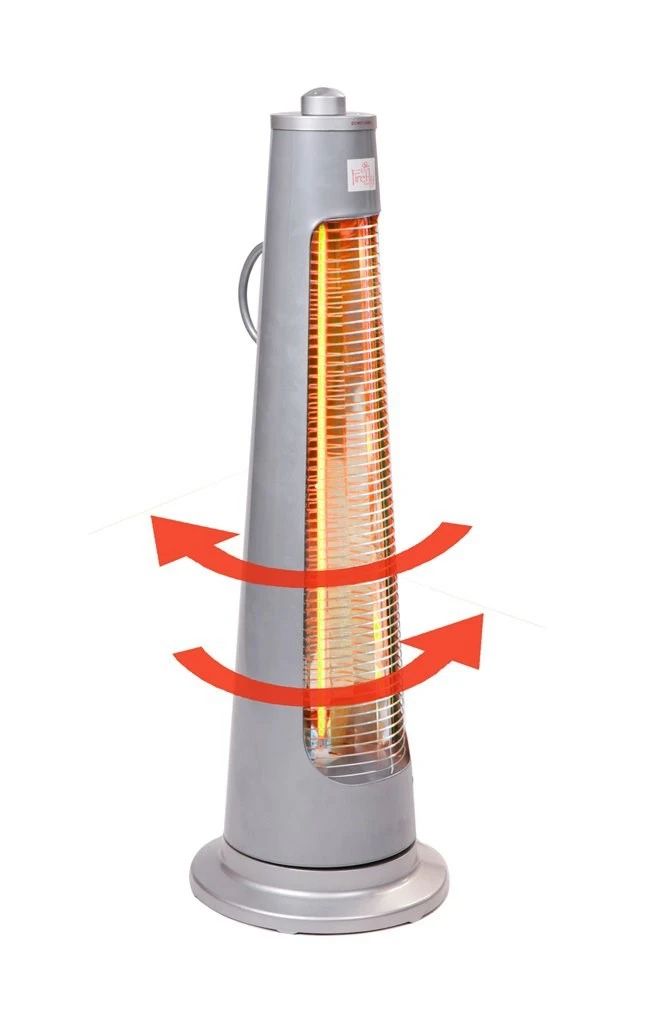 900W IPX4 Streamline Rotating Patio Heater With 2 Power Settings By Heatlab® 4 900W IPX4 Streamline Rotating Patio Heater With 2 Power Settings By Heatlab® - Image 4