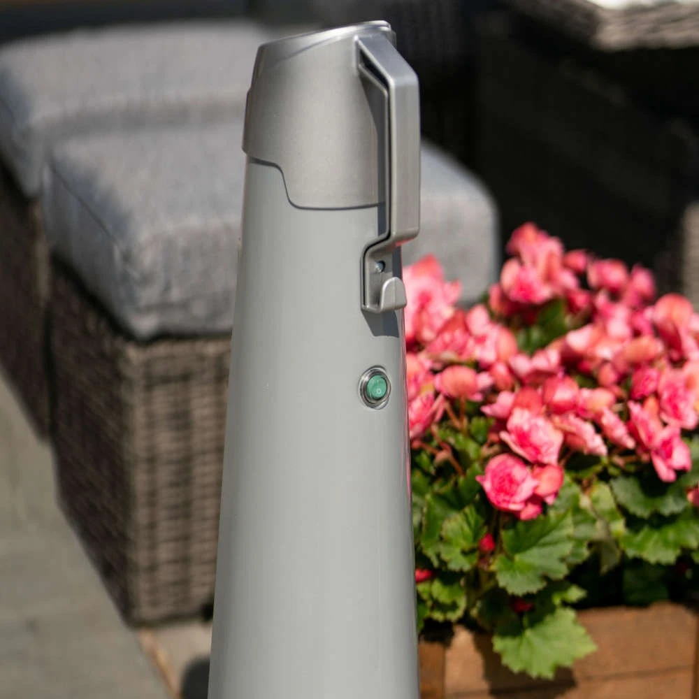 1.2kW IPX4 Streamline Rotating Patio Heater W/ 2 Power Settings | Heatlab® 4 1.2kW IPX4 Streamline Rotating Patio Heater W/ 2 Power Settings | Heatlab® - Image 4