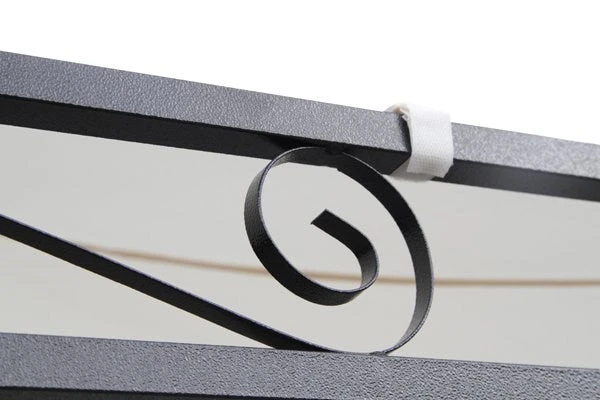 Harlington Deluxe Steel Frame Gazebo With Roof Canopy In Ivory 5 Harlington Deluxe Steel Frame Gazebo With Roof Canopy In Ivory - Image 5