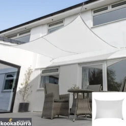 Sail Shade | Standard Water Resistant | Polar White 12 Sail Shade | Standard Water Resistant | Polar White -Primrose Awnings pr0000060306 card3 lg