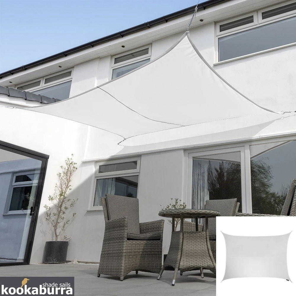 Sail Shade | Standard Water Resistant | Polar White 3 Sail Shade | Standard Water Resistant | Polar White - Image 3