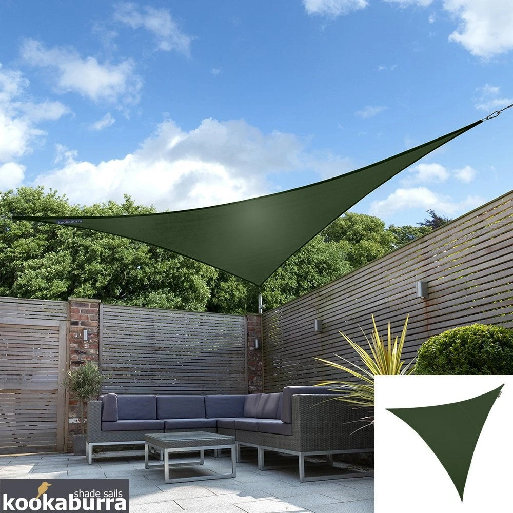 Sail Shade | Premium Waterproof | Green 5 Sail Shade | Premium Waterproof | Green - Image 5