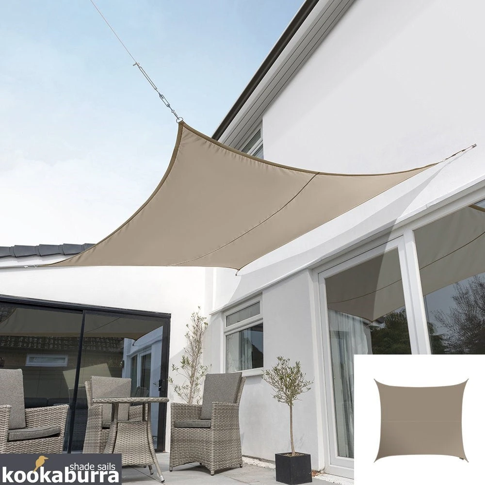 Sail Shade | Premium Waterproof | Mushroom 1 Sail Shade | Premium Waterproof | Mushroom