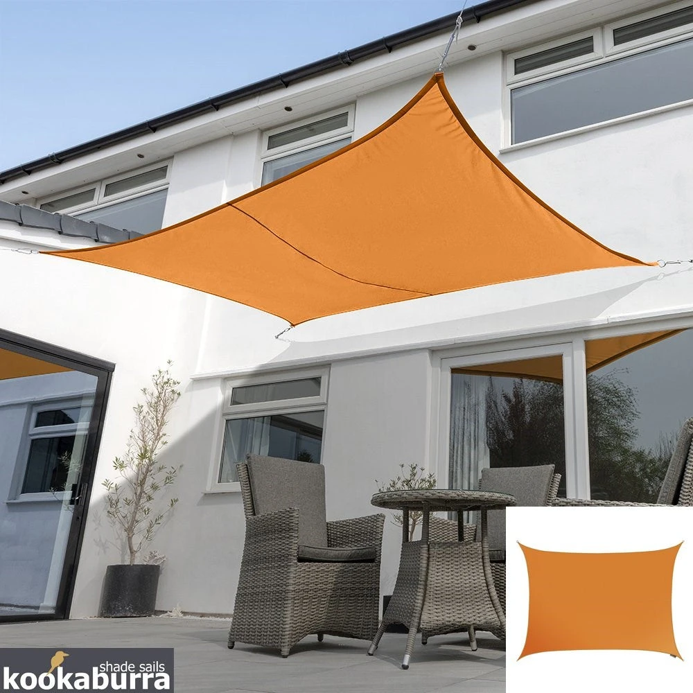 Sail Shade | Premium Waterproof | Orange 3 Sail Shade | Premium Waterproof | Orange - Image 3