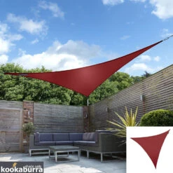 Sail Shade | Premium Waterproof | Burgundy -Primrose Awnings pr0000060330 card5 lg