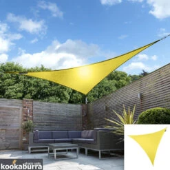 Sail Shade | Premium Waterproof | Yellow 15 Sail Shade | Premium Waterproof | Yellow -Primrose Awnings pr0000060331 card5 lg