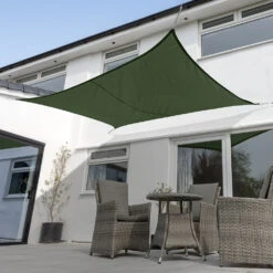 Sail Shade | Standard Breathable | Green 13 Sail Shade | Standard Breathable | Green -Primrose Awnings pr0000060333 card3 lg