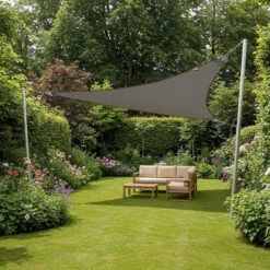 Pro Waterproof Charcoal Sail Shade - Exclusively | Kookaburra®