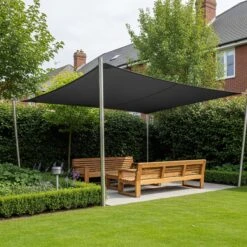 Pro Waterproof Charcoal Sail Shade - Exclusively | Kookaburra® 12 Pro Waterproof Charcoal Sail Shade - Exclusively | Kookaburra® -Primrose Awnings pr0000061615 card3 lg