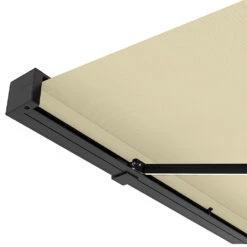 2.5M Deluxe Wireless Full Cassette Electric Awning With Lights (Charcoal Cassette) | Ivory -Primrose Awnings pr0000061628 card6 lg