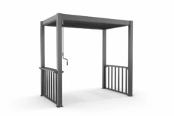 2.5m X 1.5m Deluxe BBQ Pergola With Louvered Shutter Roof By Primrose Living 12 2.5m X 1.5m Deluxe BBQ Pergola With Louvered Shutter Roof By Primrose Living -Primrose Awnings pr0000061640 card5 lg