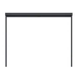Single Charcoal Pulldown Side Shade For 3x4m Deluxe Pergola 8 Single Charcoal Pulldown Side Shade For 3x4m Deluxe Pergola -Primrose Awnings pr0000061641 card3 lg