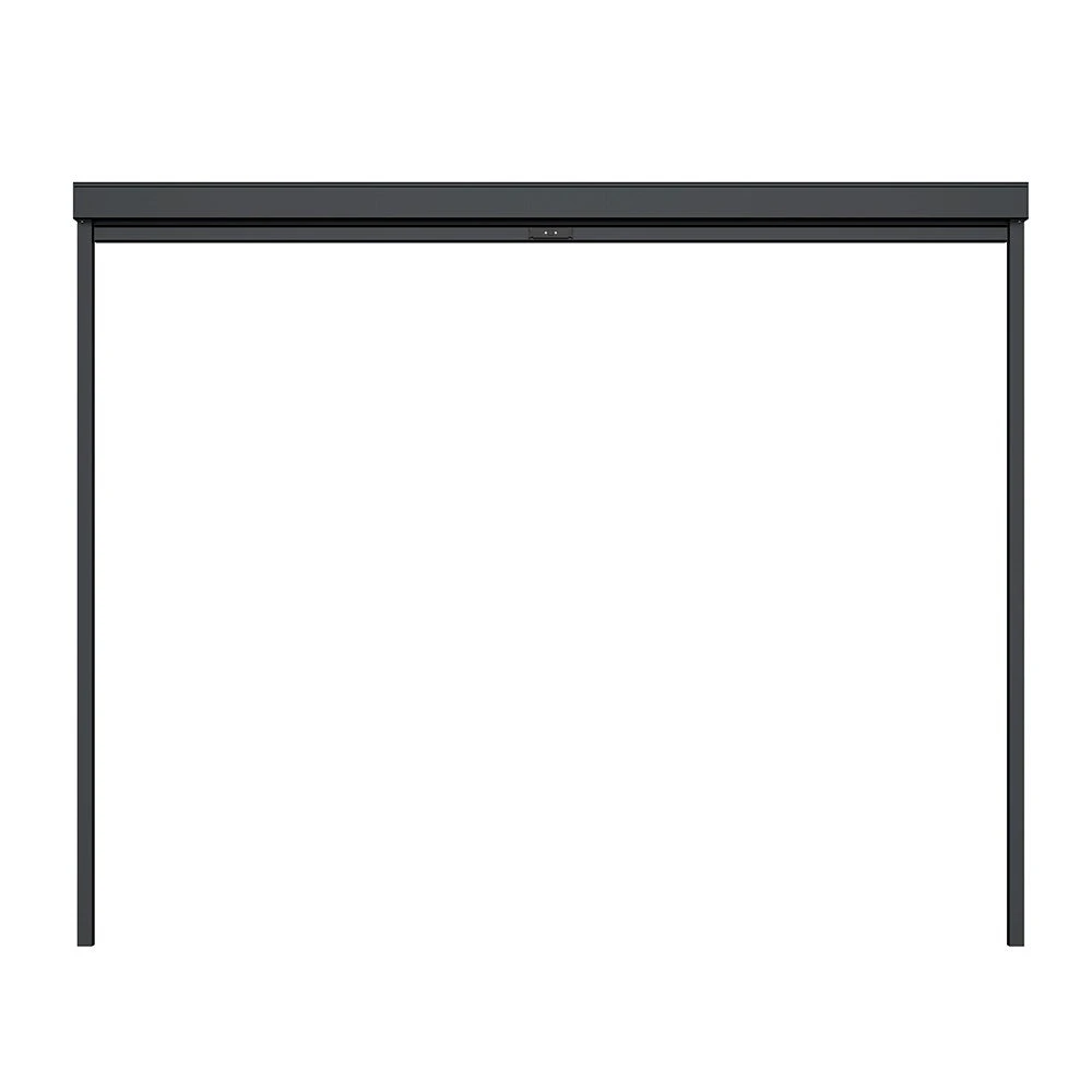Single Charcoal Pulldown Side Shade For 3x4m Deluxe Pergola 3 Single Charcoal Pulldown Side Shade For 3x4m Deluxe Pergola - Image 3