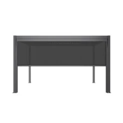 Single Charcoal Pulldown Side Shade For 3x3m, 3x4m & 6x3m Deluxe Pergola -Primrose Awnings pr0000061641 card7 lg 1