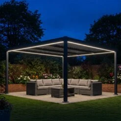 6x3M Pergola Colour Changing LED Light Kit By Primrose Living