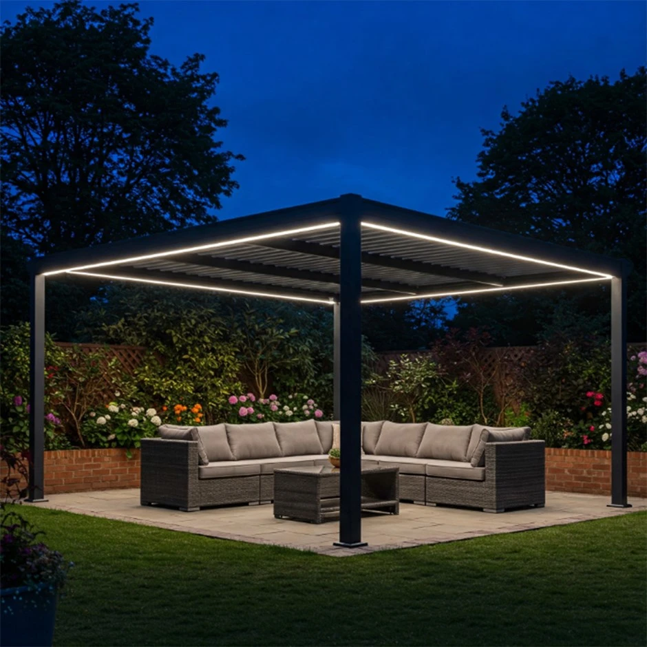 6x3M Pergola Colour Changing LED Light Kit By Primrose Living 1 6x3M Pergola Colour Changing LED Light Kit By Primrose Living