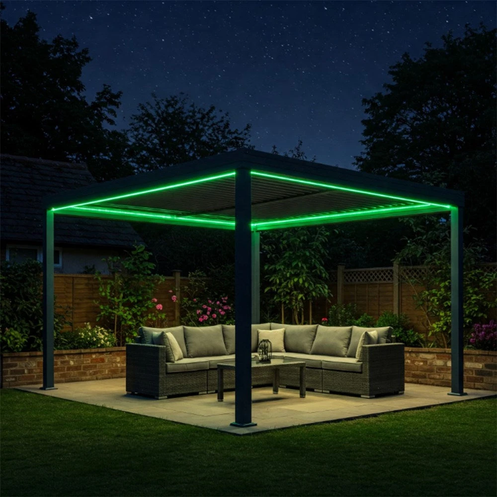4x3M Pergola Colour Changing LED Light Kit By Primrose Living 2 4x3M Pergola Colour Changing LED Light Kit By Primrose Living - Image 2