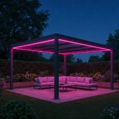 4x3M Pergola Colour Changing LED Light Kit By Primrose Living 11 4x3M Pergola Colour Changing LED Light Kit By Primrose Living -Primrose Awnings pr0000062542 card5 lg 1