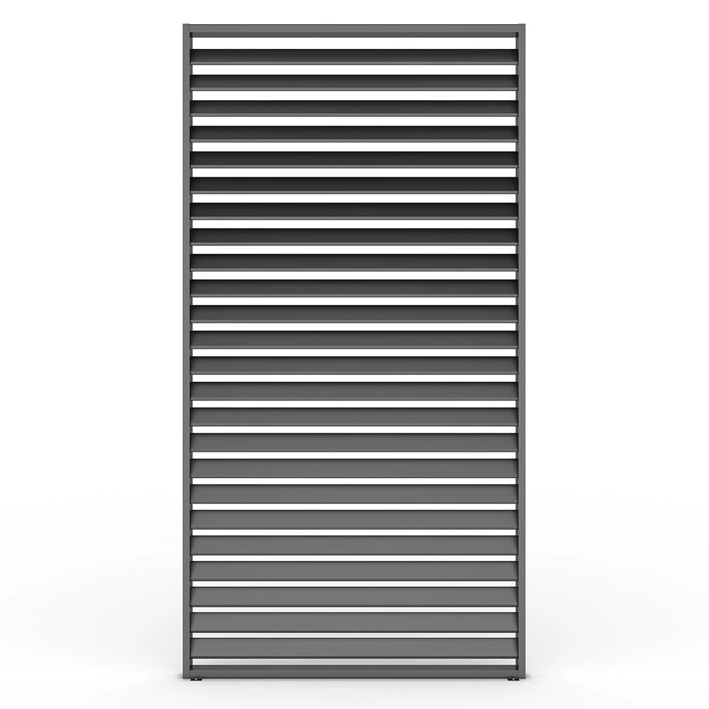 Single Pergola Fixed Louvre Wall Panel For 3m Side By Primrose Living 2 Single Pergola Fixed Louvre Wall Panel For 3m Side By Primrose Living - Image 2