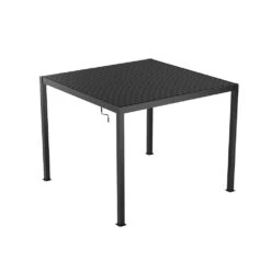 3m X 3m Charcoal Pergola With Steel Louvered Shutter Roof By Primrose Living -Primrose Awnings pr0000063180 card9 lg 1