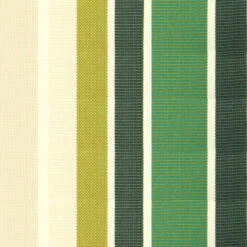 Green Stripe Acrylic Cover For 3m X 2.5m Awning Includes Valance
