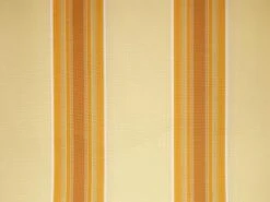 Yellow Stripe Polyester Cover For 4m X 3m Awning Includes Valance